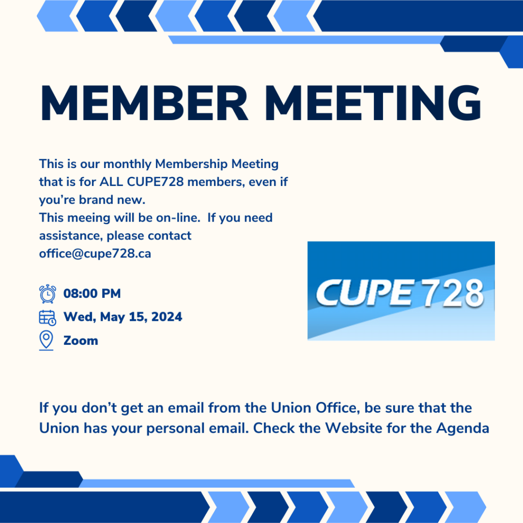 Member Meeting - on-line