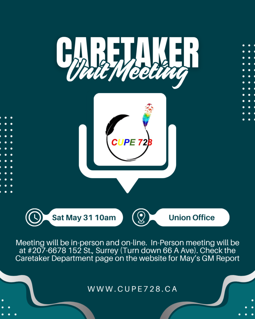 Caretaker Unit Meeting