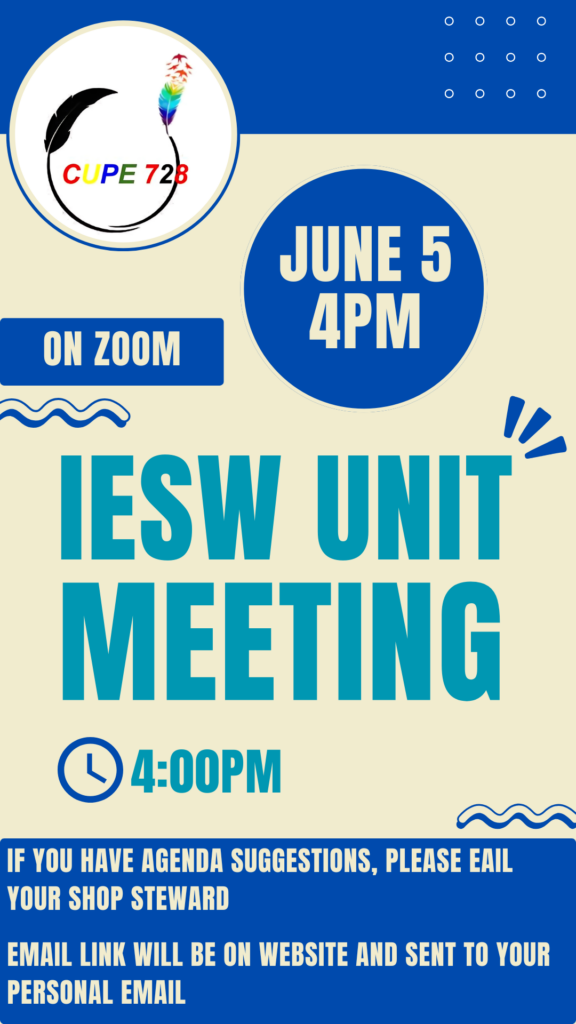 IESW Unit Meeting