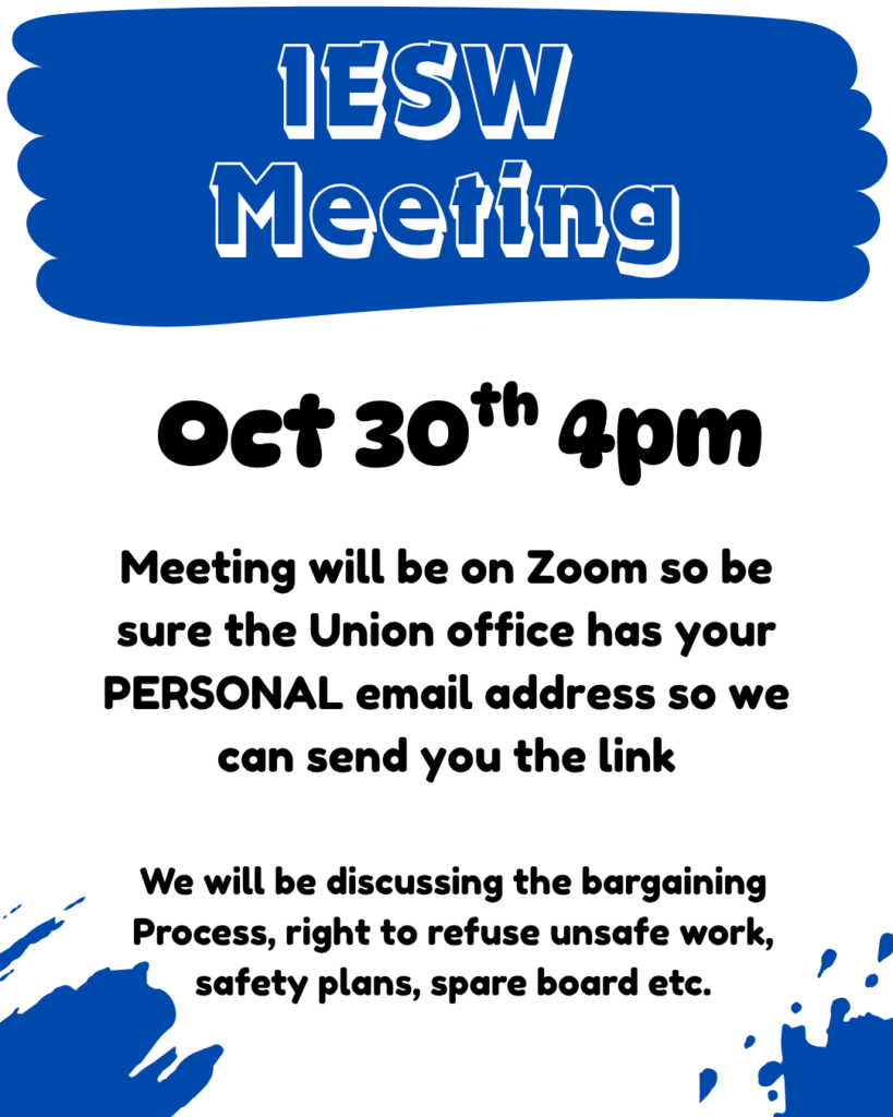 IESW (EA) Unit Meeting