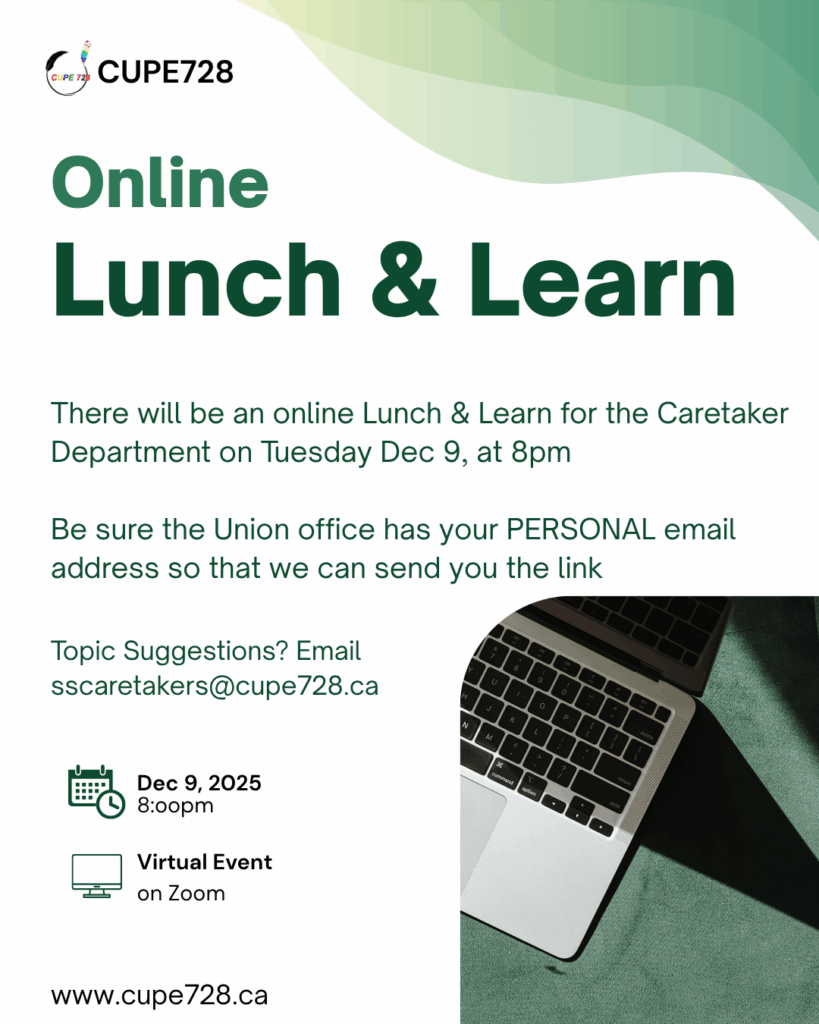 Online Lunch & Learn for Caretakers