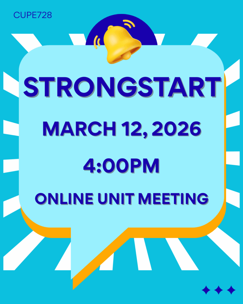 StrongStart Facilitator Unit Meeting